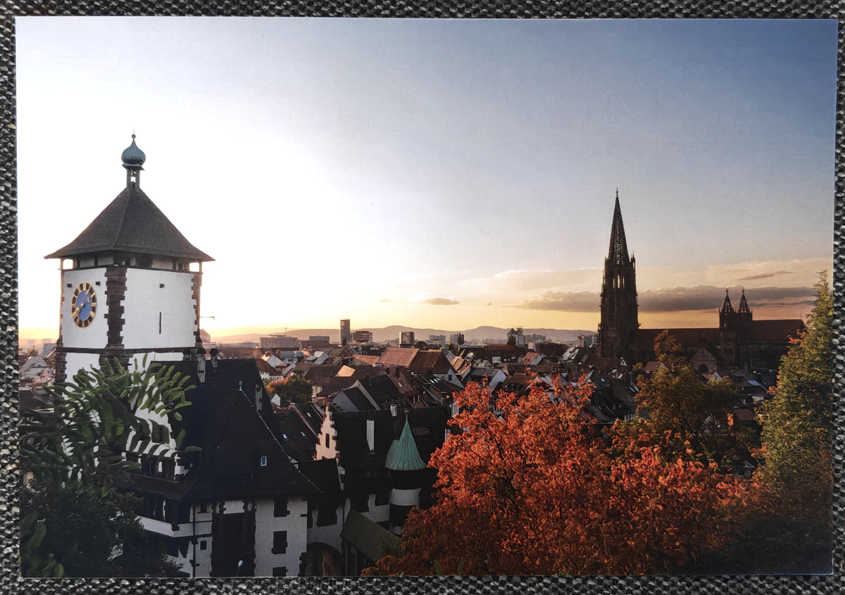 Schlossbergblick Ansichtskarte von Miro Lange Art