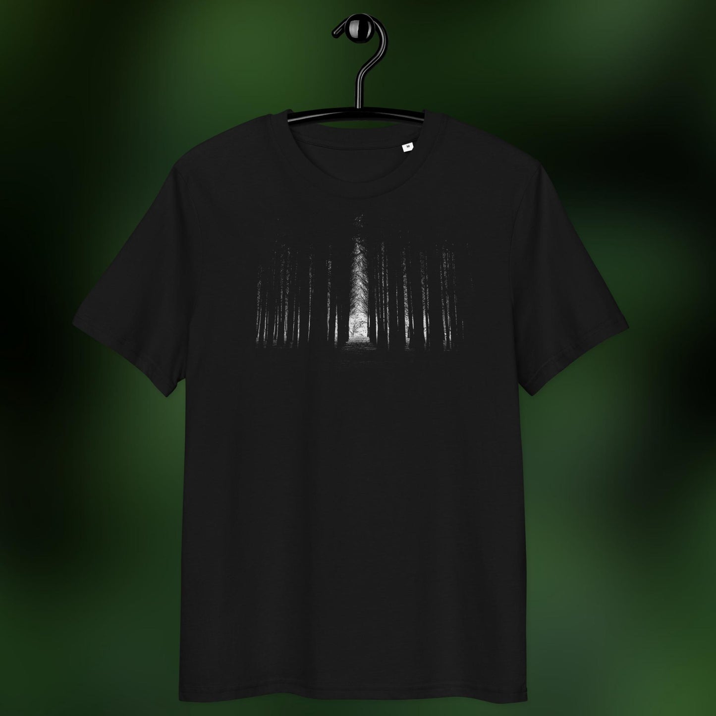 Dark Forest - Organic Unisex T-Shirt Print I Nature Photo