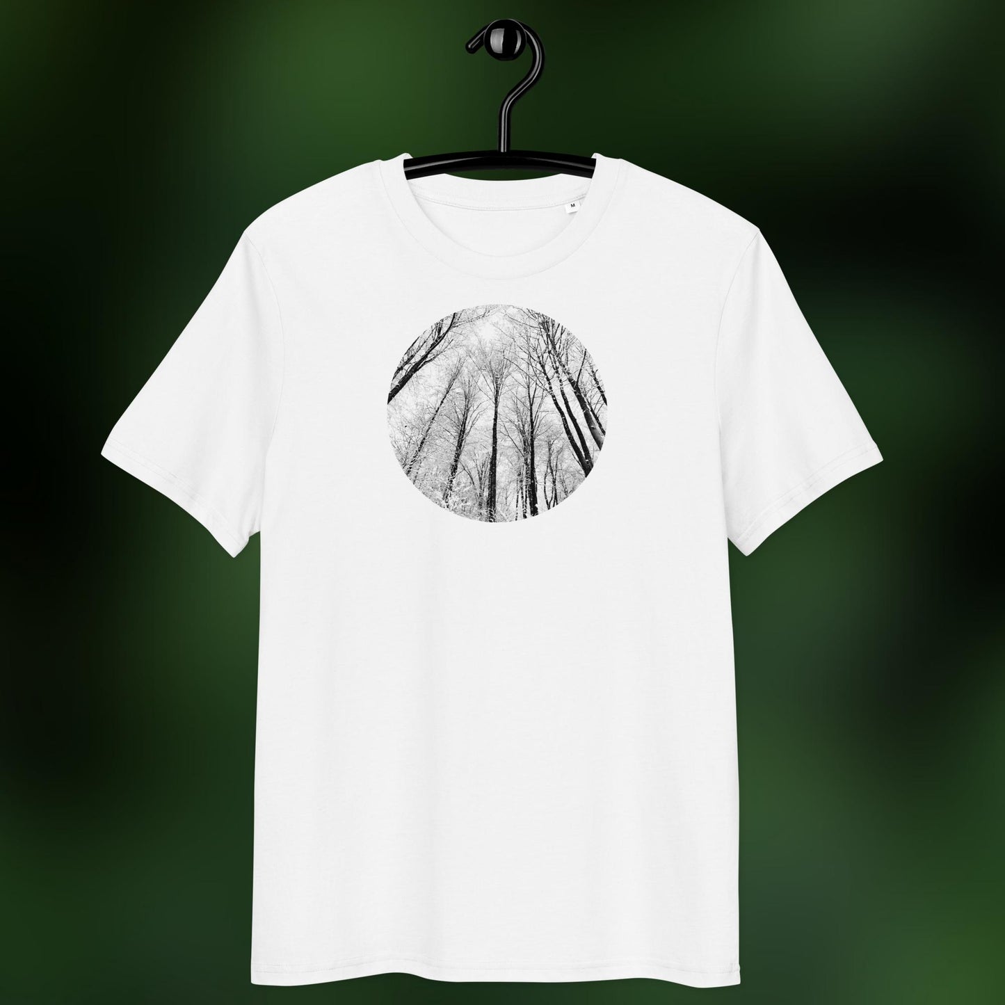 WinterForest [White Edition] - Organic Unisex T-Shirt Print I Nature Photo